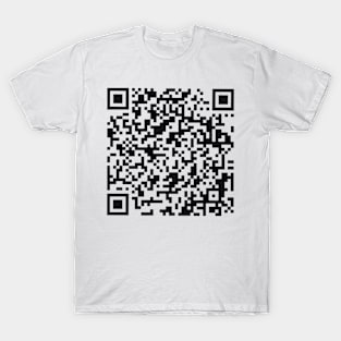 Funny Trump Dance QR Code T-Shirt